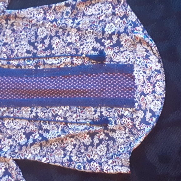 FINAL SALE Bohemian Floral Blouse - Picture 10 of 10